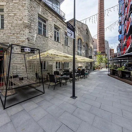 公寓 Rotermanni Apartment#top Location#spacious#free Parking 塔林